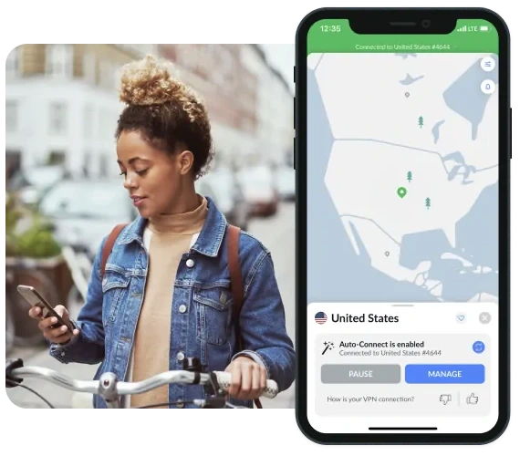 Nord VPN App Screenshot