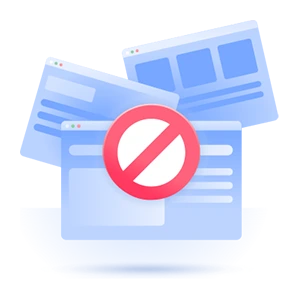 Blocks Ads and Trackers