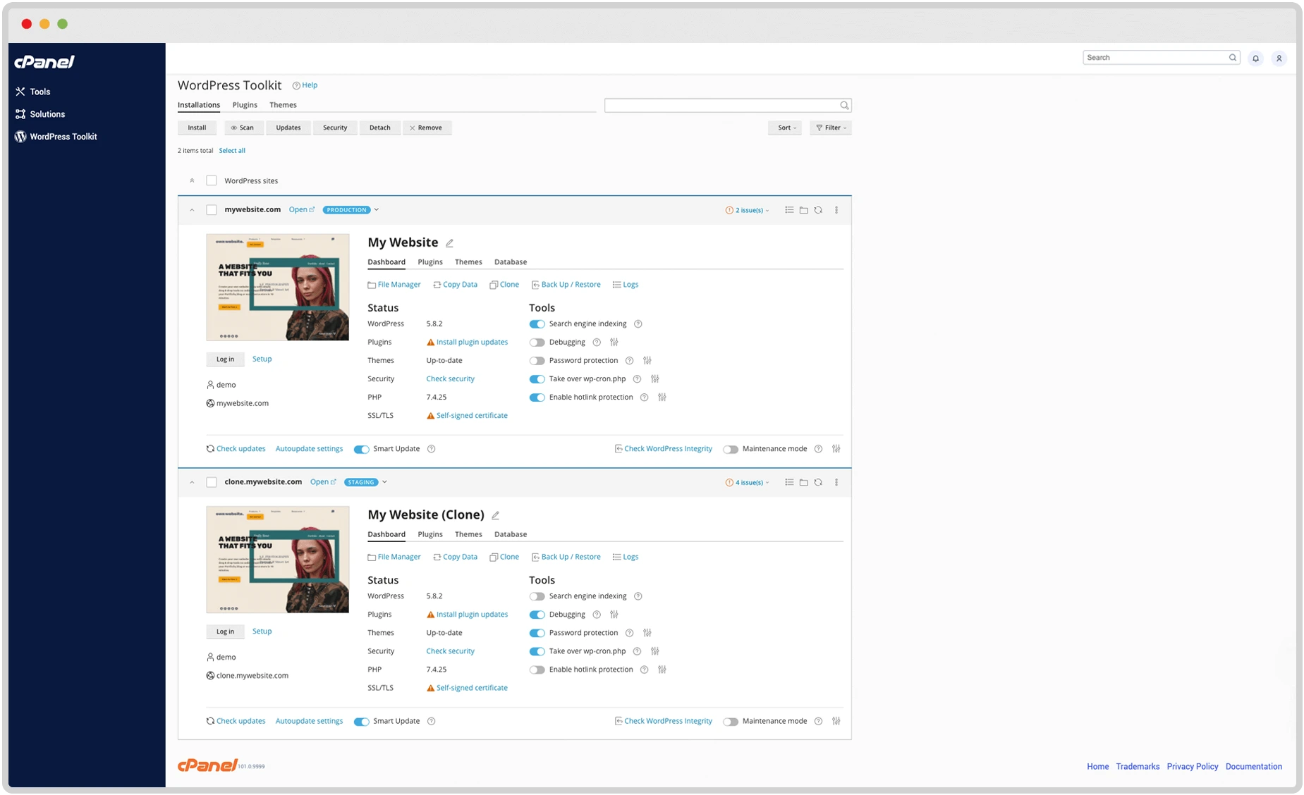 Laptop showcasing WordPress hosting by Essex Web Hosts